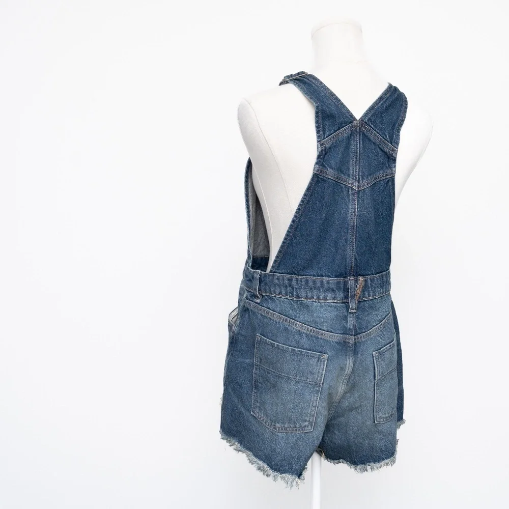 Free‎ People  - New! Sunkissed Denim Shortalls
